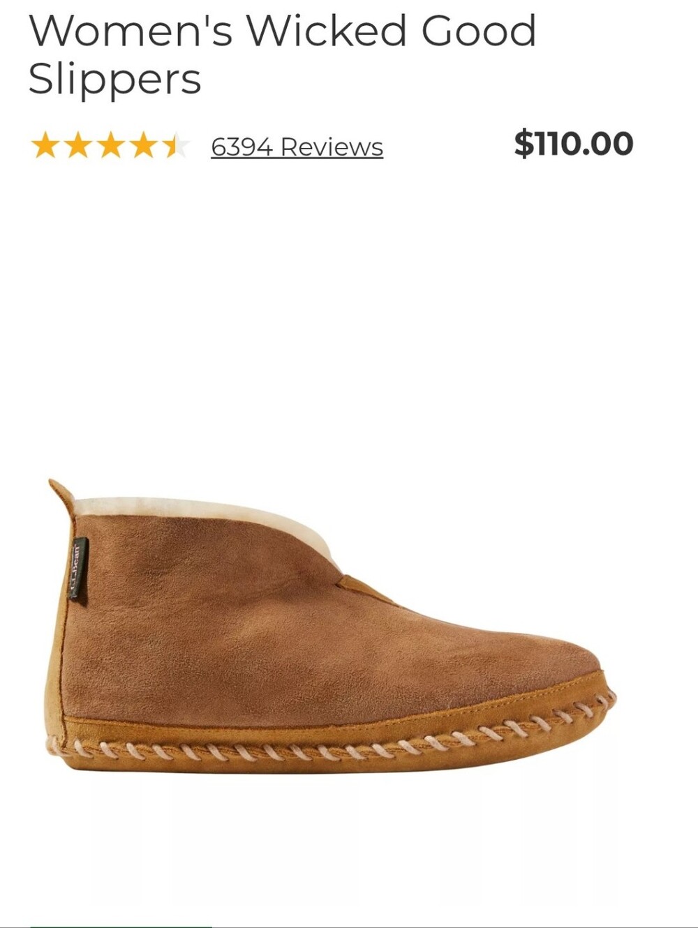 LL Bean Wicked Good Slippers
